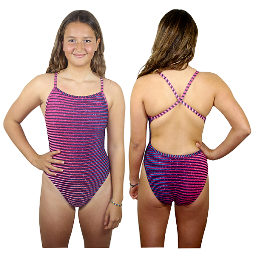 TYR Women One Piece Durafast Elite Flux Crossfit - Pink