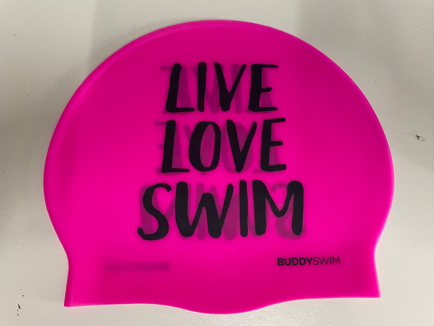 Buddyswim Live Love Swim Silicone cap