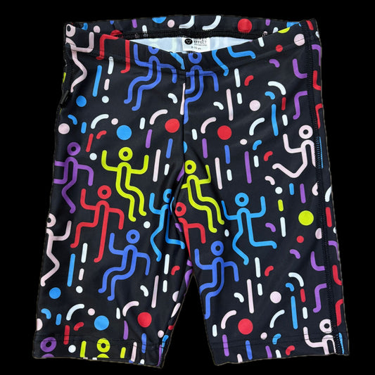Rippled Effect Boys Jammers - Stickmen