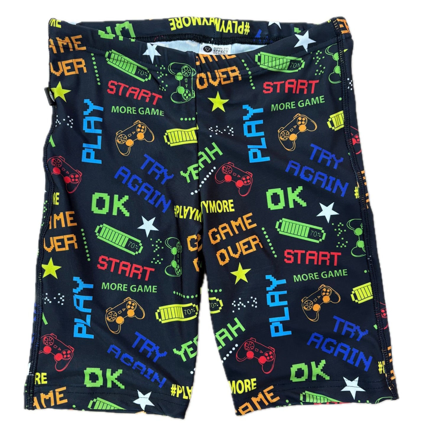 Rippled Effect Mens Jammers - Play station