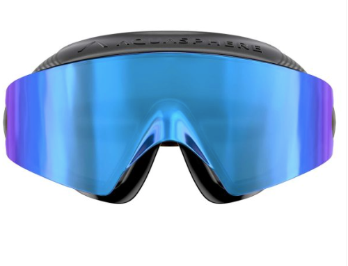 Aquasphere DEFY. Ultra - Blue Titanium Mirrored Lens - Swim Mask