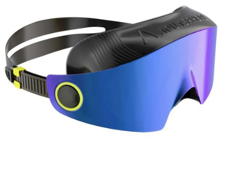 Aquasphere DEFY. Ultra - Blue Titanium Mirrored Lens - Swim Mask