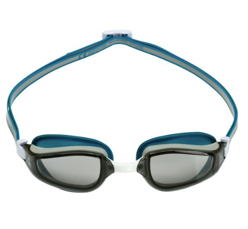 Aquasphere Fastlane - Smoke Lens - Petrol/Petrol Swim Racing Goggles