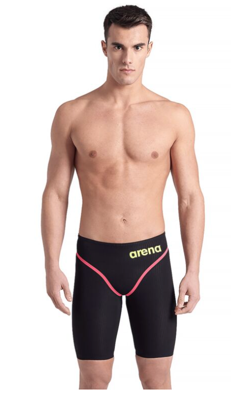 Arena Powerskin Carbon Core FX Jammers - Black/yellow