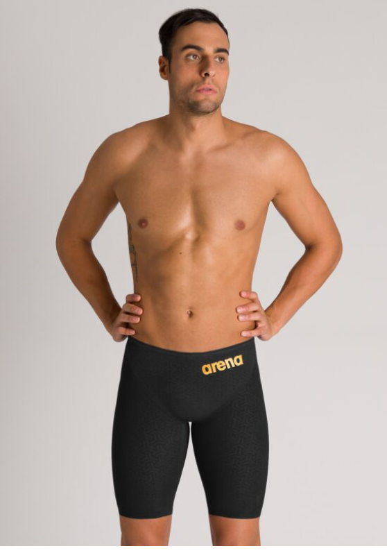 Arena Powerskin Carbon Glide Jammers - Black/Gold