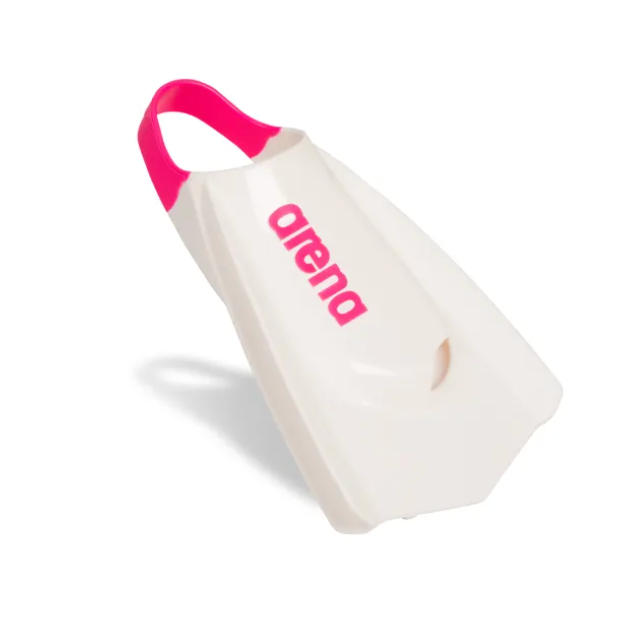 Arena Powerfin Pro Fins - white/shocking pink