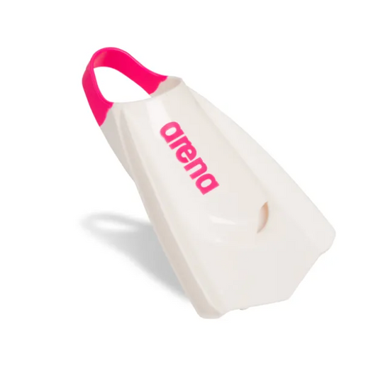 Arena Powerfin Pro Fins - white/shocking pink