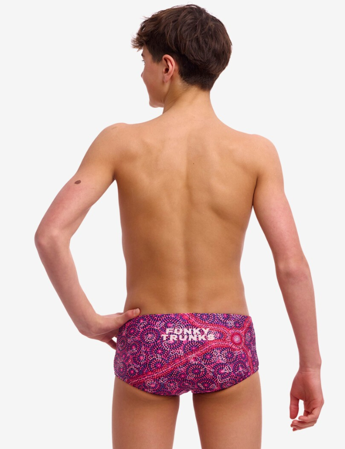 Funky Trunks Boys Sidewinder Trunks - Walk Together