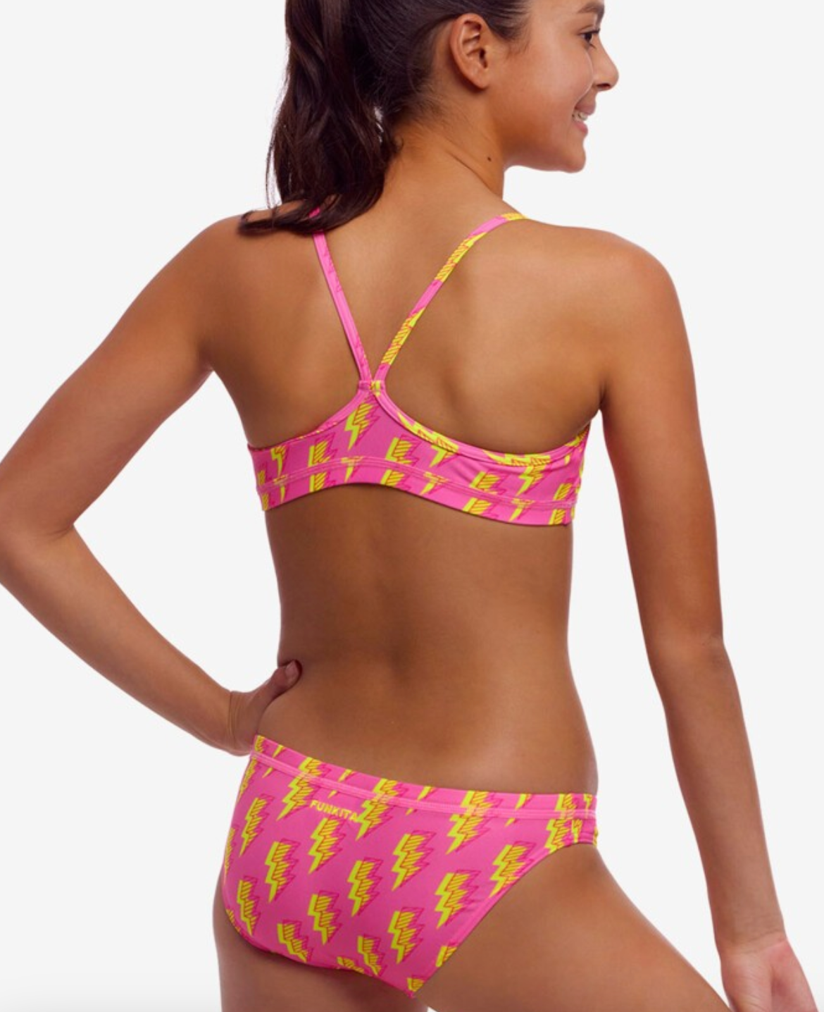 Funkita Girls Racerback Two Piece - Stunner