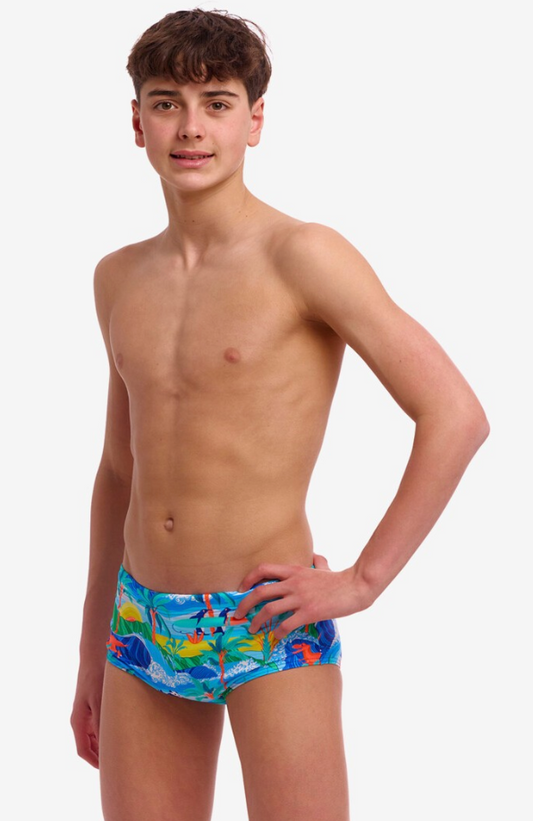 Funky Trunks Boys Sidewinder Trunks - Duuude