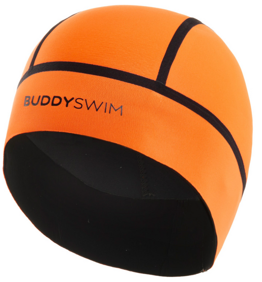 Buddyswim strapless neoprene swim cap