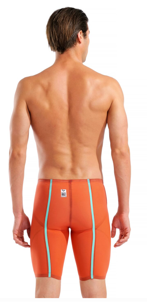 Arena Mens Powerskin Carbon Glide Jammers - Sunset Coral