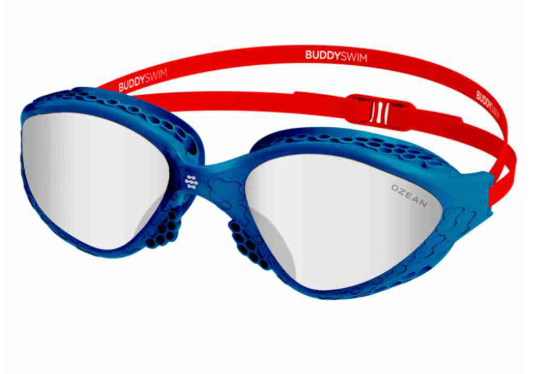 Buddyswim Ozean Goggles Navy/red/clear