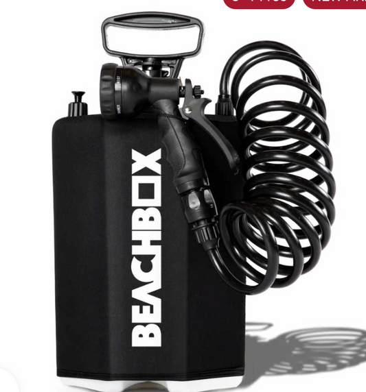 Beach Box Portable shower 5L Black