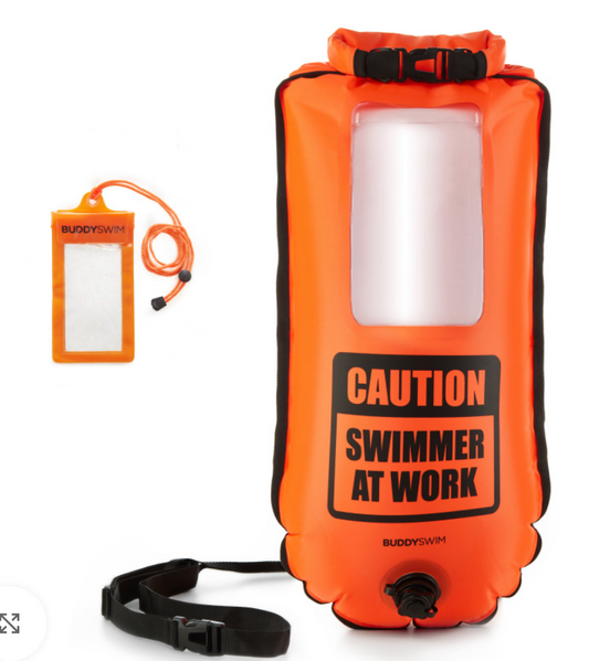 Buddyswim 28lt Drybag Swimbuoy smartphone
