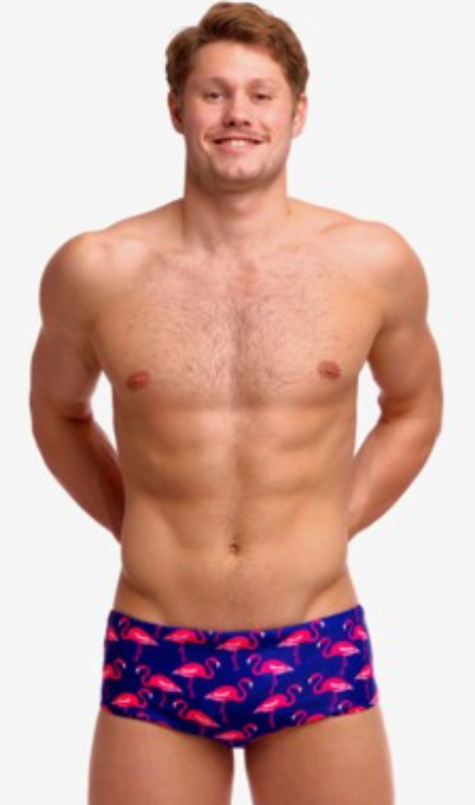 Funky Trunks Mens Sidewinder Trunks - Flocked up