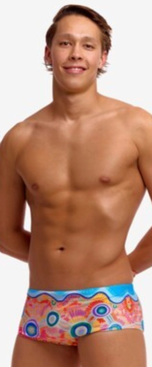 Funky Trunks Mens Sidewinder Trunks - Kulin Colour