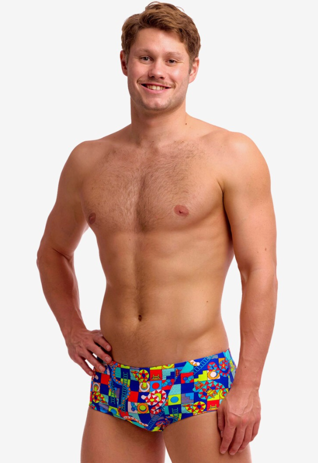 Funky Trunks Mens Classic Trunks - Bored Games