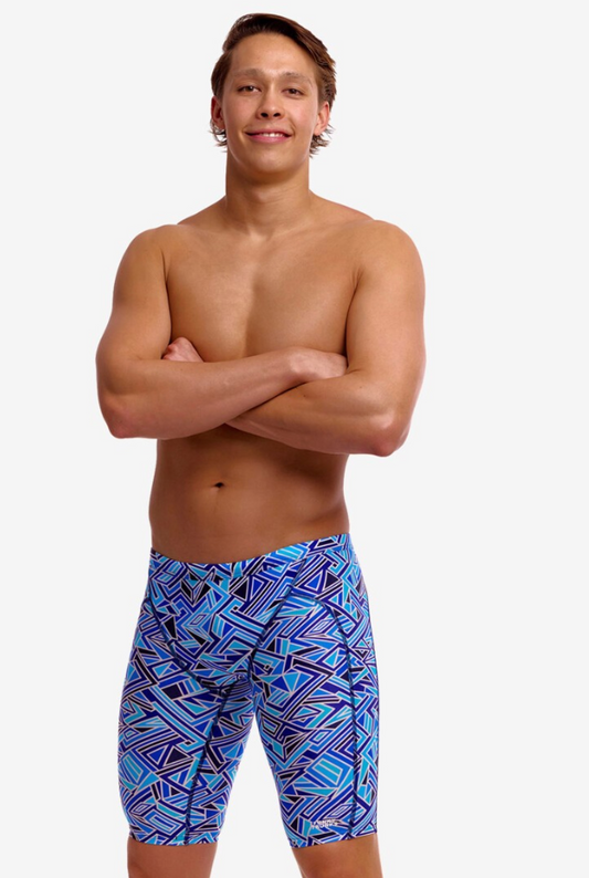 Funky Trunks Mens Jammers - Blue Bits