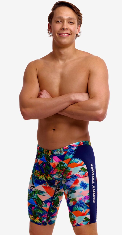 Funky Trunks Mens Jammers - Palm Prism