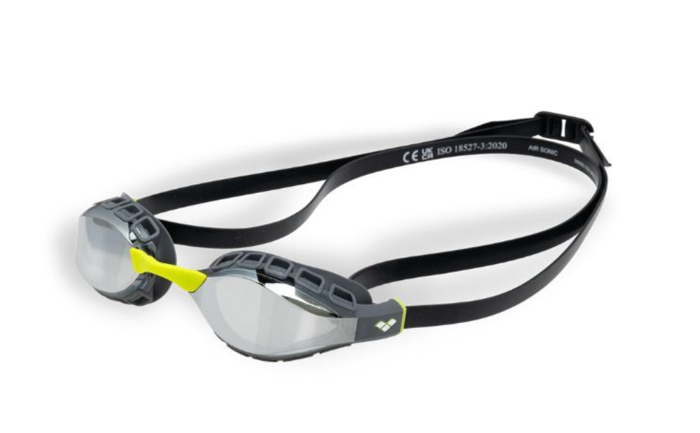 Arena Air Sonic mirror goggles : silver/anthracite