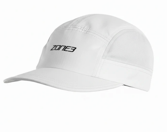 Zone3 5-panel cap : white