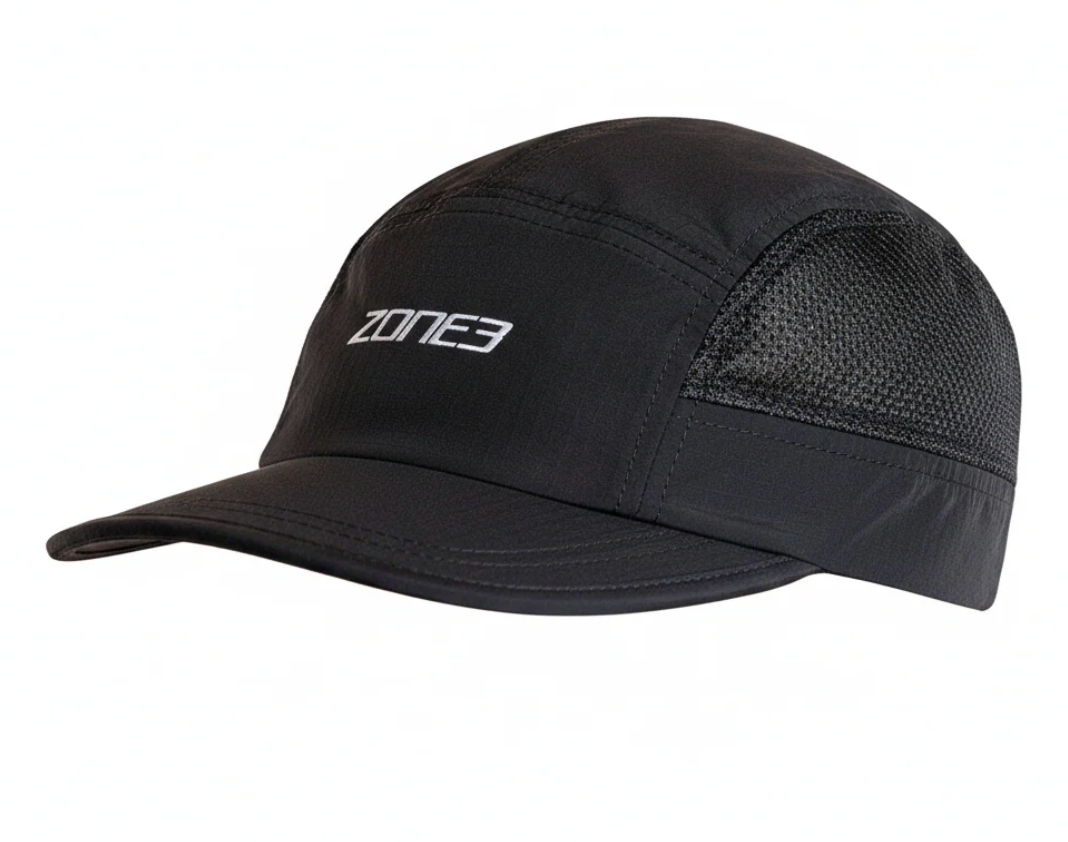 Zone3 5-panel cap : black