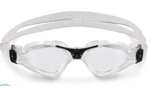 Aquasphere Kayenne - Clear Lens - Transparent/black Swim Goggles