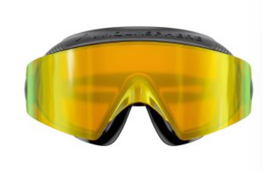 Aquasphere DEFY. Ultra - Yellow Titanium Mirrored Lens - Swim Mask