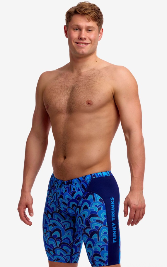 Funky Trunks Mens Jammers - Hill Billy Blues