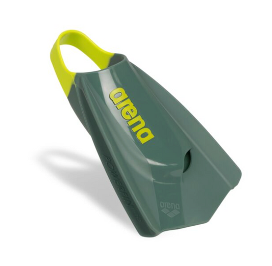Arena Powerfin Pro Fins - sage/arctic lime