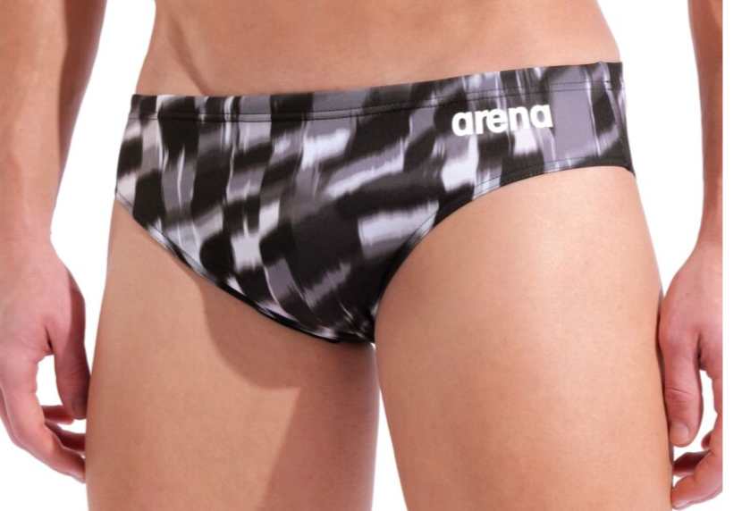 Arena Mens Wave Brief - Black