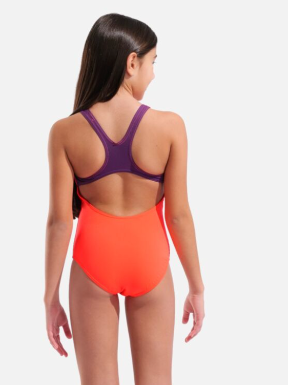 Arena Girls Graphic pro back : coral