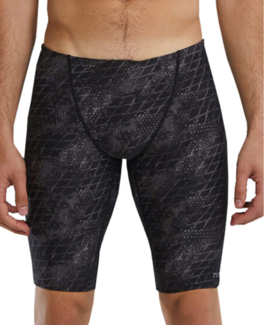 TYR Men's Durafast Elite Etch Championship cut Jammer