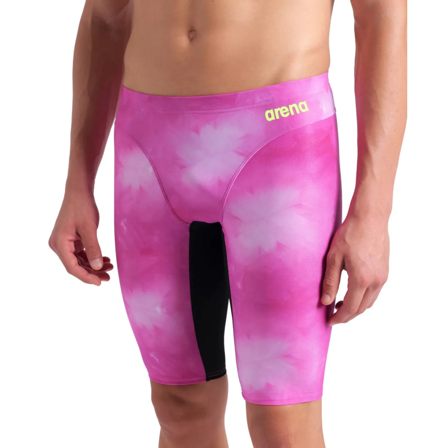 Arena Mens Jammers - Tie Dye Shocking Pink