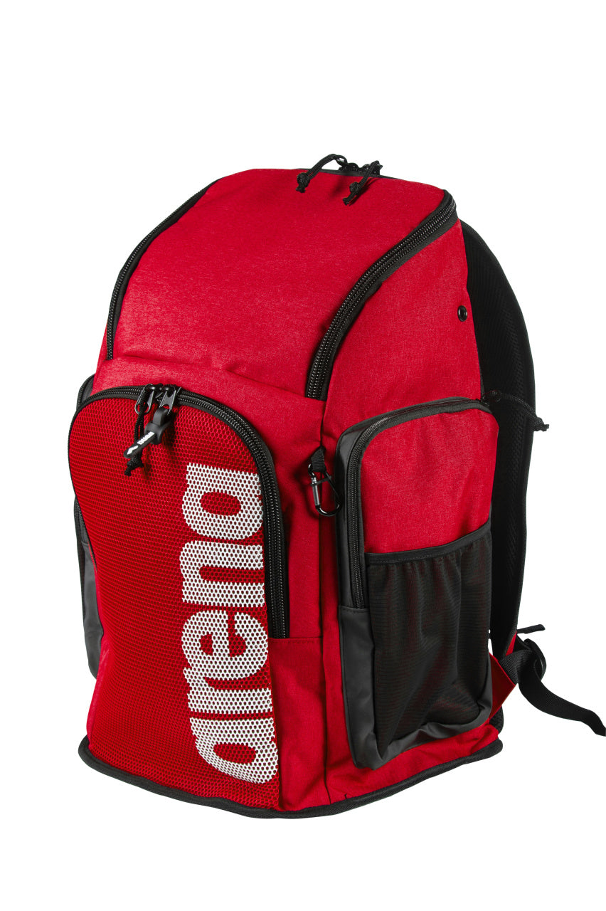Arena Backpacks 45L Team Bags: Black, Navy, Royal, Red, Pink