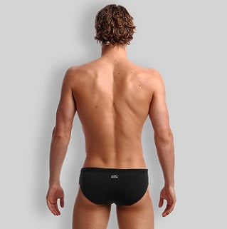 Funky Trunks Mens Briefs - Still Black