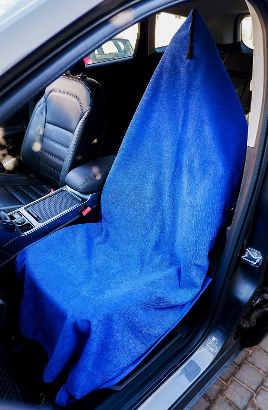 Live 2 Move Towel: Seat Cover & Changing Towel - Black/Navy/Royal
