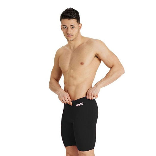 Arena Mens Plain Solid Jammer Bk/white