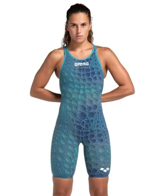 Arena Women's Powerskin Carbon Air 2 Open Back - Limited Edition Abyss Caimano