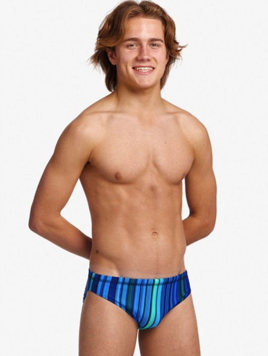 Funky Trunks Boys Briefs - Beam Bars