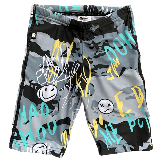 Rippled Effect Mens Jammers Faces