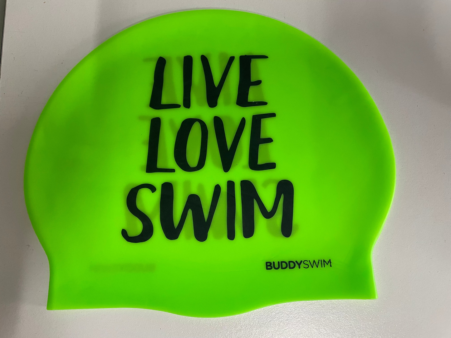 Buddyswim Live Love Swim Silicone cap