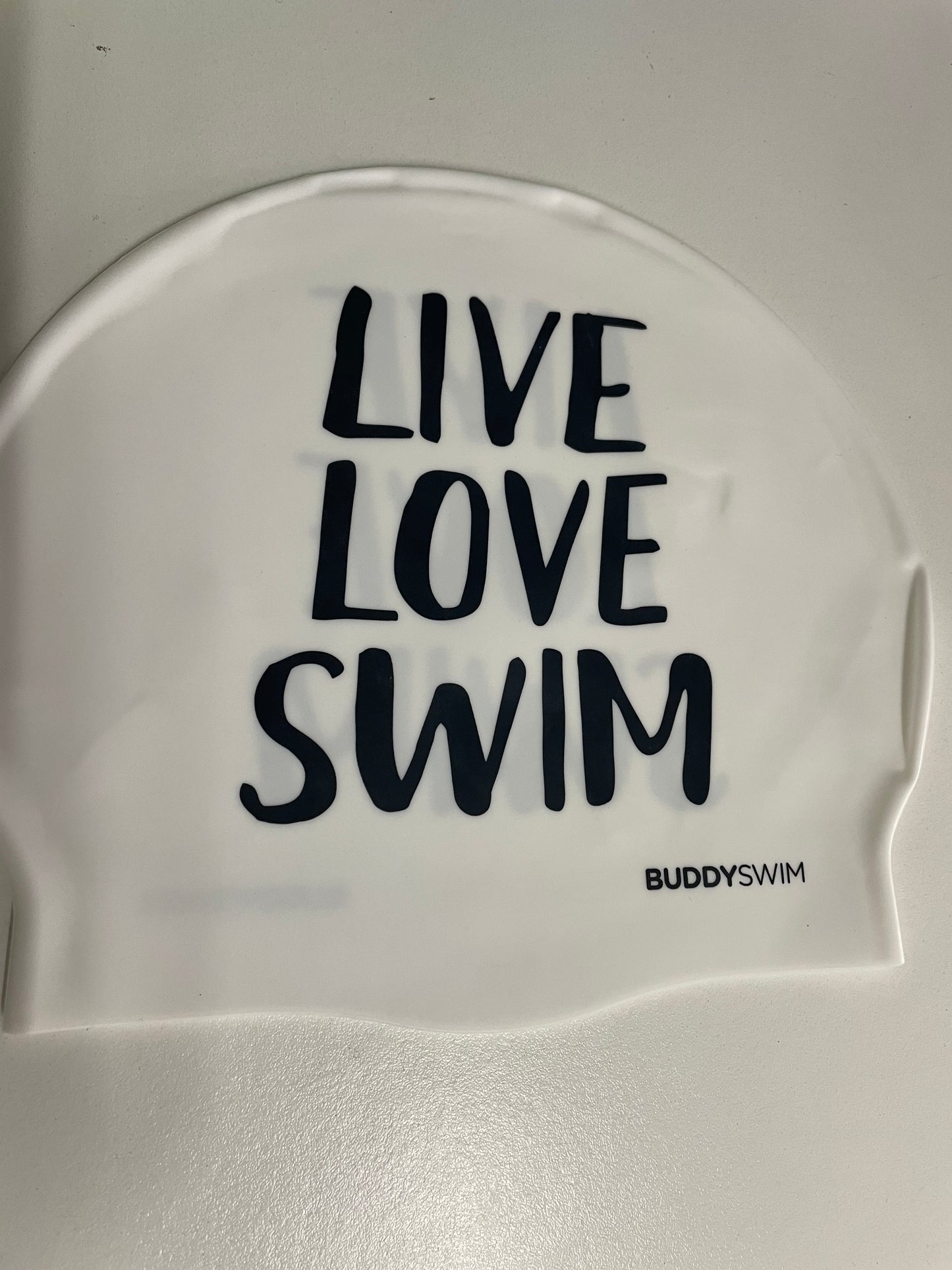 Buddyswim Live Love Swim Silicone cap