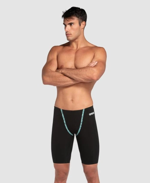 Arena Powerskin Carbon PRIMO Jammers - Black/Teal