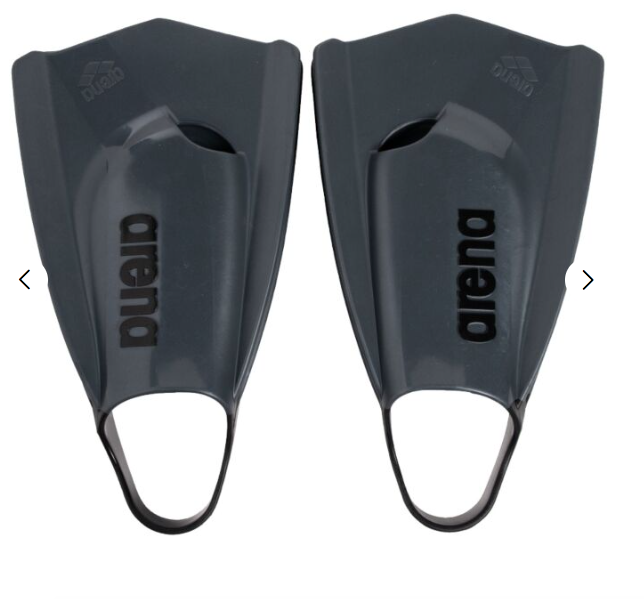 Arena Powerfin Pro II Fins - Black/Titanium