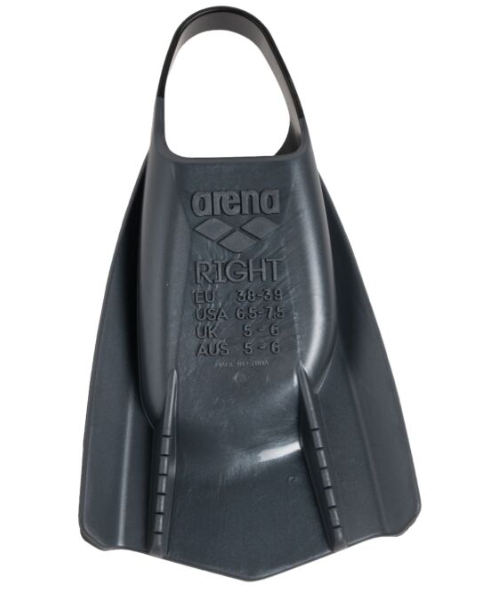 Arena Powerfin Pro II Fins - Black/Titanium