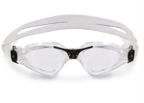 Aquasphere Kayenne - Clear Lens - Transparent/Black Swim Goggles