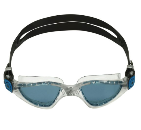 Aquasphere Kayenne - Smoke Lens - Transparent/Silver/Petrol Swim Goggles