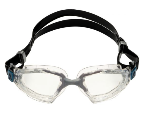 Aquasphere Kayenne Pro - Clear Lens - Tranparent/Grey Swim Goggles